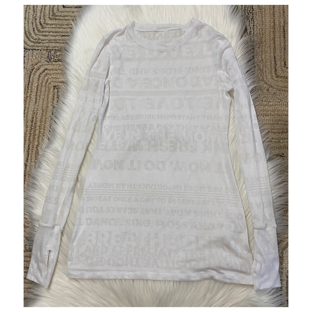 ❌5/$20- Lululemon Lightweight longsleeve